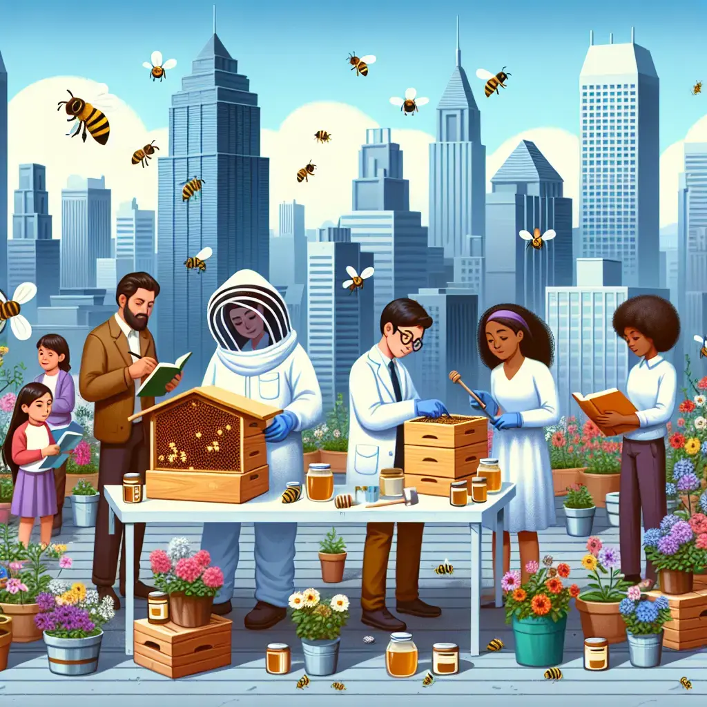 Representation of El papel de la apicultura urbana en la participación comunitaria