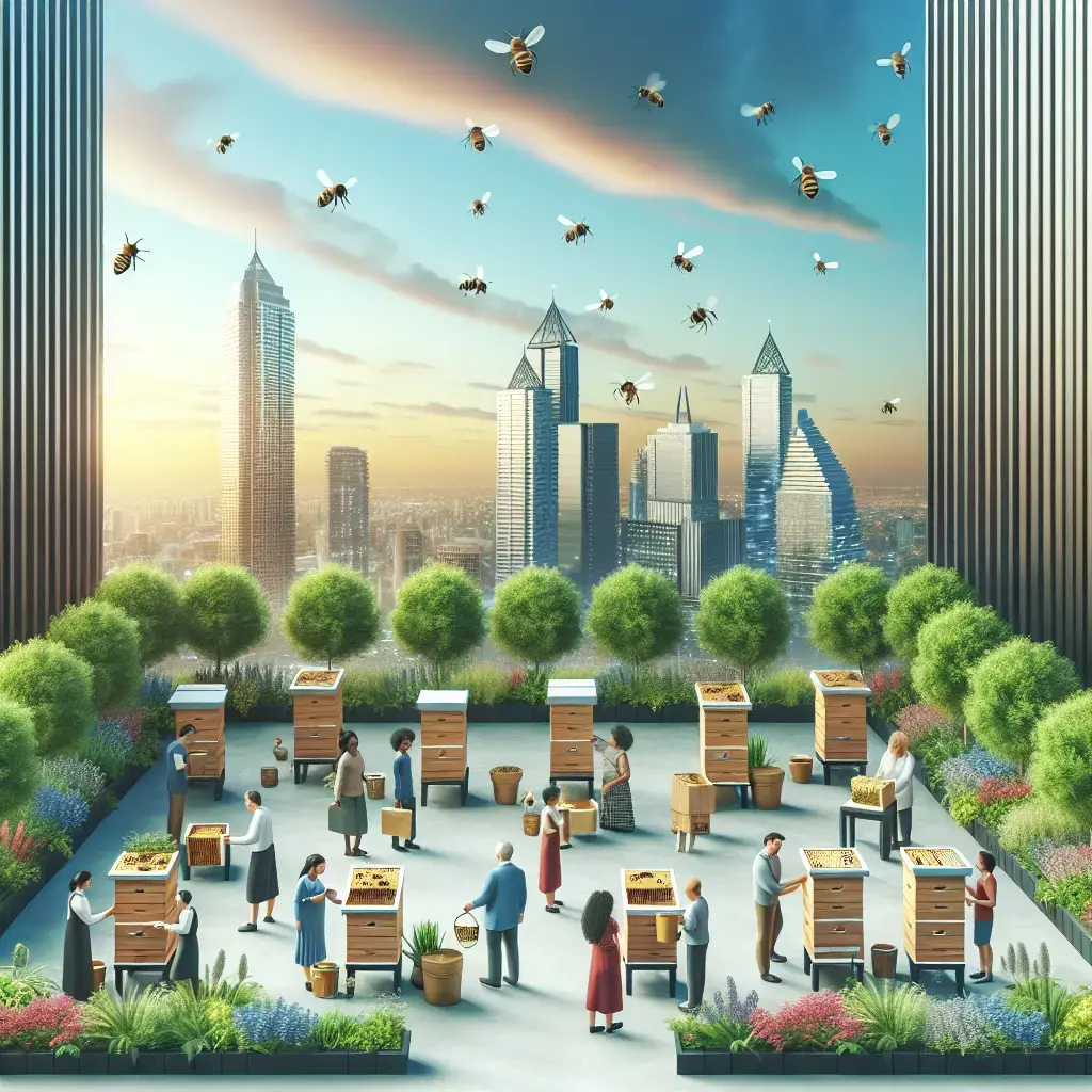 Representation of Apicultura urbana y diseños innovadores de colmenas para espacios urbanos