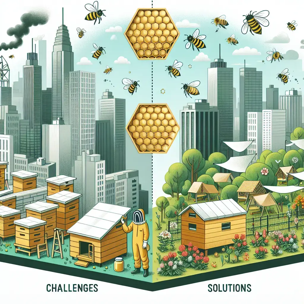Representation of Desafíos y Soluciones de la Apicultura Urbana