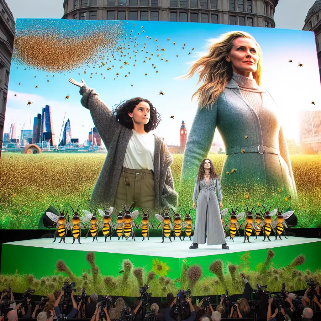 Representation of Angelina Jolie y Ellie Goulding instan al público a ‘Bee:Wild’ en un nuevo documental ambiental que se estrena en SXSW Londres